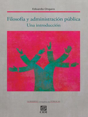 cover image of Filosofía y administración pública